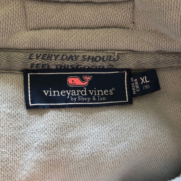 Vineyard Vines Shep Shirt 1/4 Zip Pullover - Picture 3 of 3